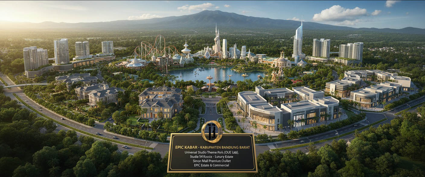 Visual konsep pengembangan kawasan terpadu EPIC KABAR